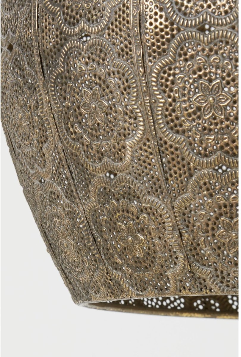 Light&Living Oosterse Hanglamp Emine Bruin/Goud