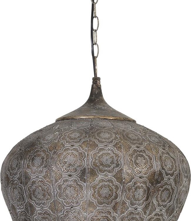 Light&Living Oosterse Hanglamp Emine  Bruin/Goud