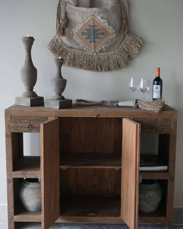 Rene Houtman Sidetable Peter | Teakhout | H90 x B120 x D40,5 cm