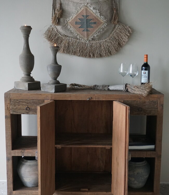 Rene Houtman Sidetable Peter | Teakhout | H90 x B120 x D40,5 cm