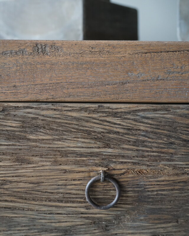 Rene Houtman Sidetable Peter | Teakhout | H90 x B120 x D40,5 cm