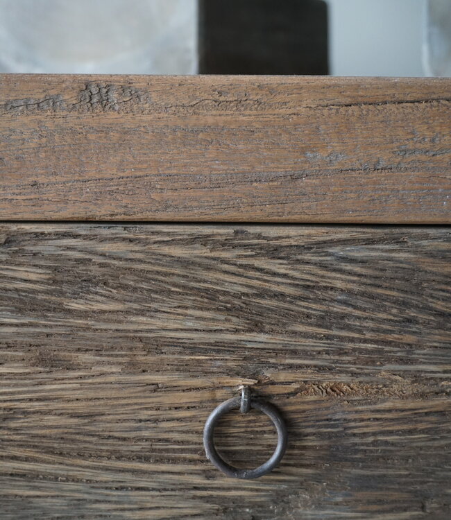 Rene Houtman Sidetable Peter | Teakhout | H90 x B120 x D40,5 cm