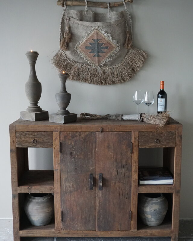 Rene Houtman Sidetable Peter | Teakhout | H90 x B120 x D40,5 cm