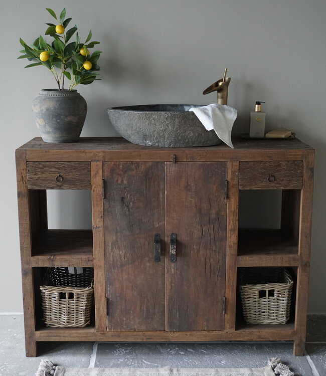 Rene Houtman Landelijk Badkamermeubel Peter | H90 x B120 x D40,5 cm