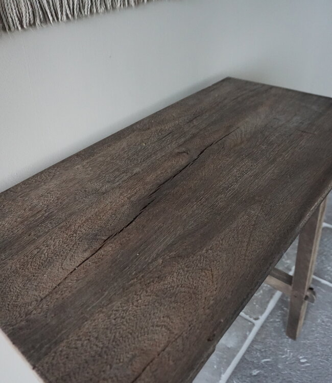 Rene Houtman Willem Wandtafel Hout Vergrijsd 80 cm