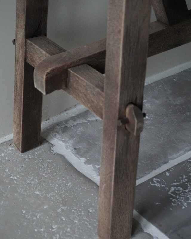 Rene Houtman Willem Wandtafel Hout Vergrijsd 80 cm