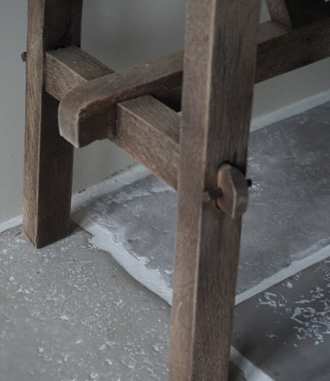 Rene Houtman Willem Wandtafel Hout Vergrijsd 80 cm