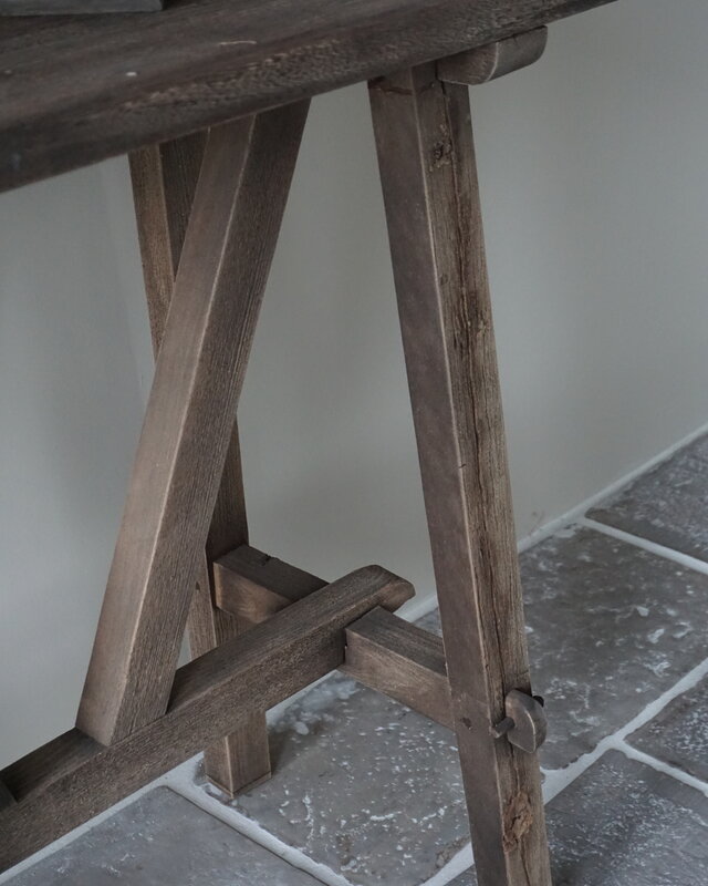 Rene Houtman Willem Wandtafel Hout Vergrijsd 80 cm