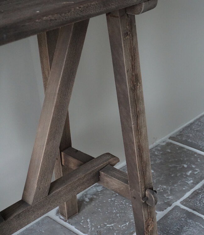 Rene Houtman Willem Wandtafel Hout Vergrijsd 80 cm