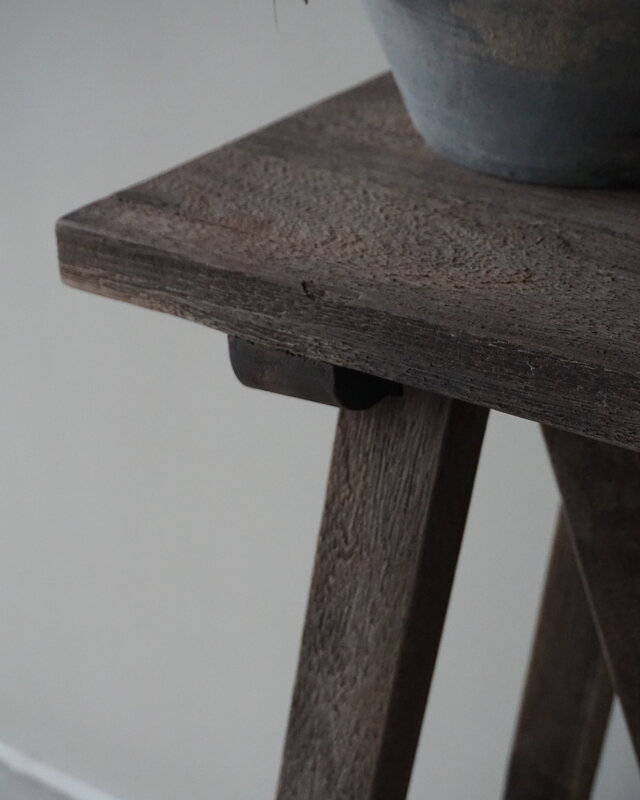 Rene Houtman Willem Wandtafel Hout Vergrijsd 80 cm