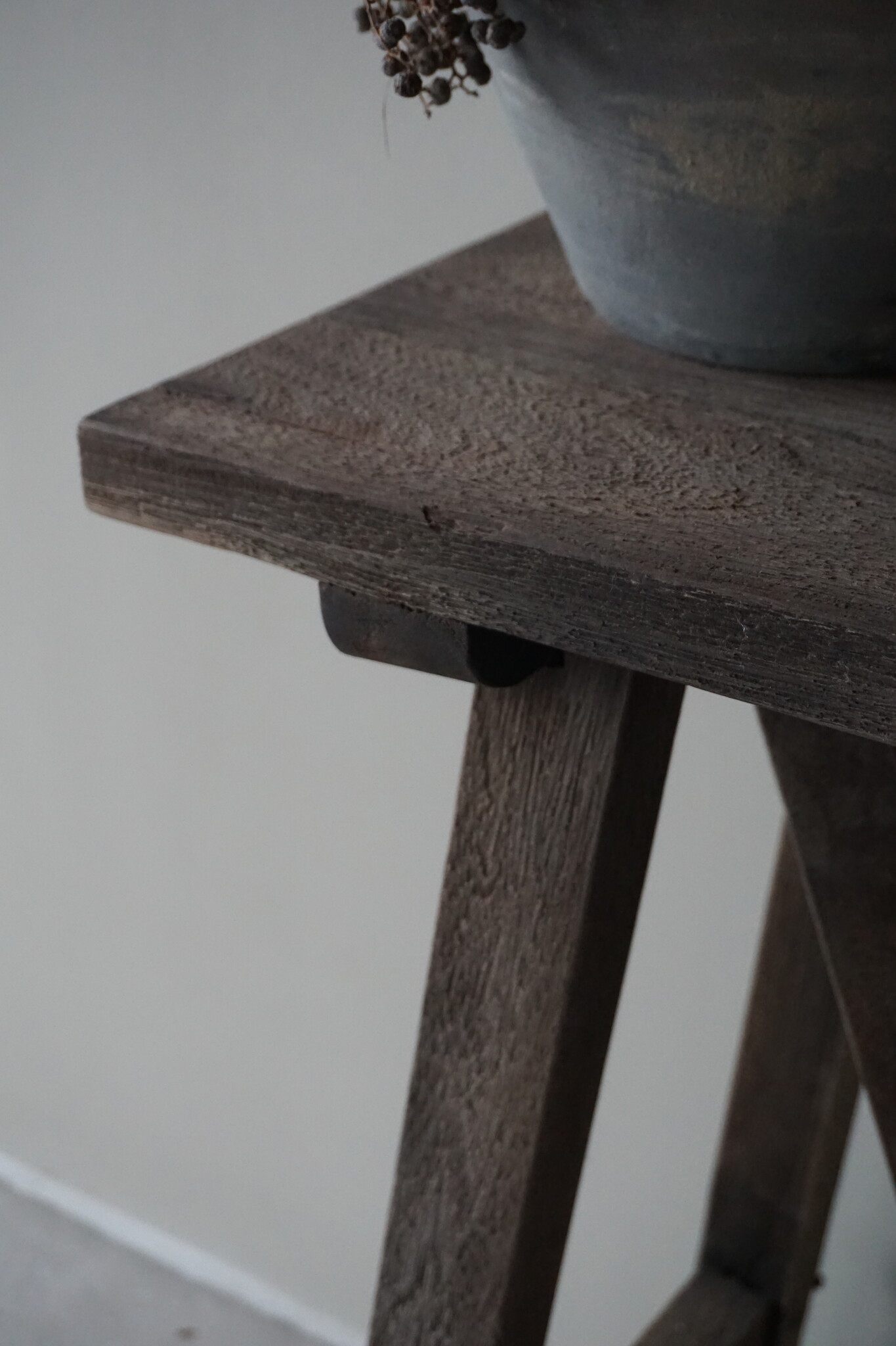 Rene Houtman Willem Wandtafel Hout Vergrijsd 80 cm
