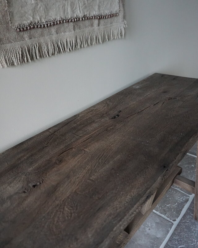 Rene Houtman Willem Wandtafel Hout Vergrijsd 100 cm