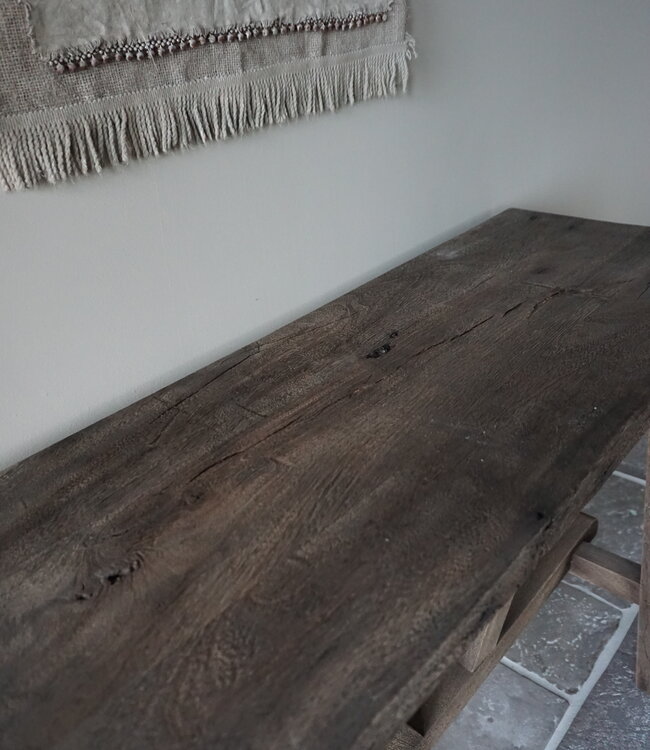 Rene Houtman Willem Wandtafel Hout Vergrijsd 100 cm