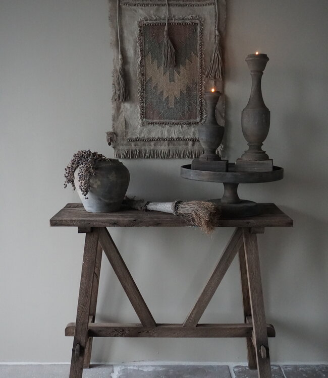 Rene Houtman Willem Wandtafel Hout Vergrijsd 100 cm