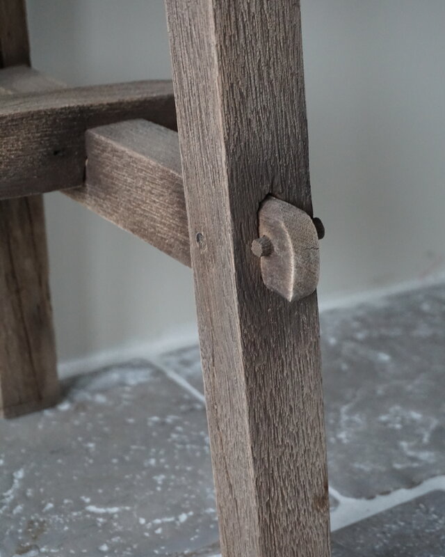 Rene Houtman Willem Wandtafel Hout Vergrijsd 100 cm