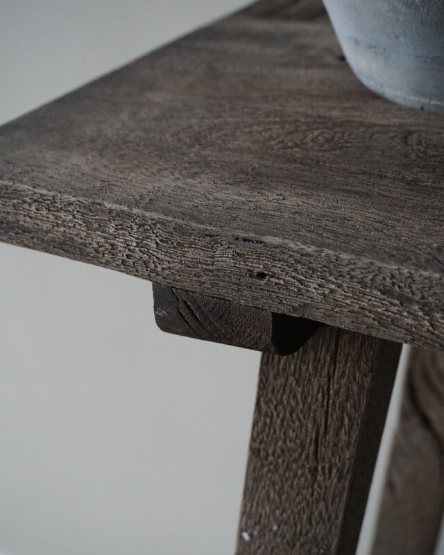 Rene Houtman Willem Wandtafel Hout Vergrijsd 100 cm