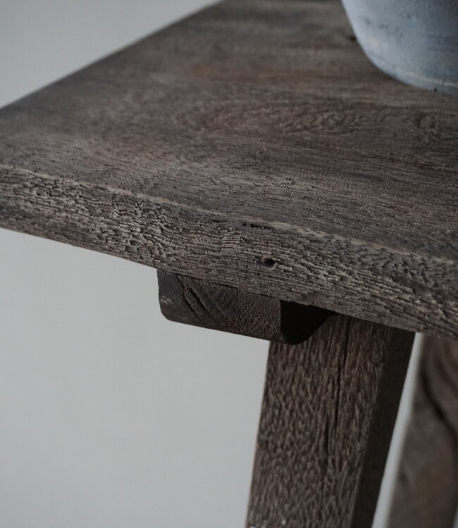 Rene Houtman Willem Wandtafel Hout Vergrijsd 100 cm