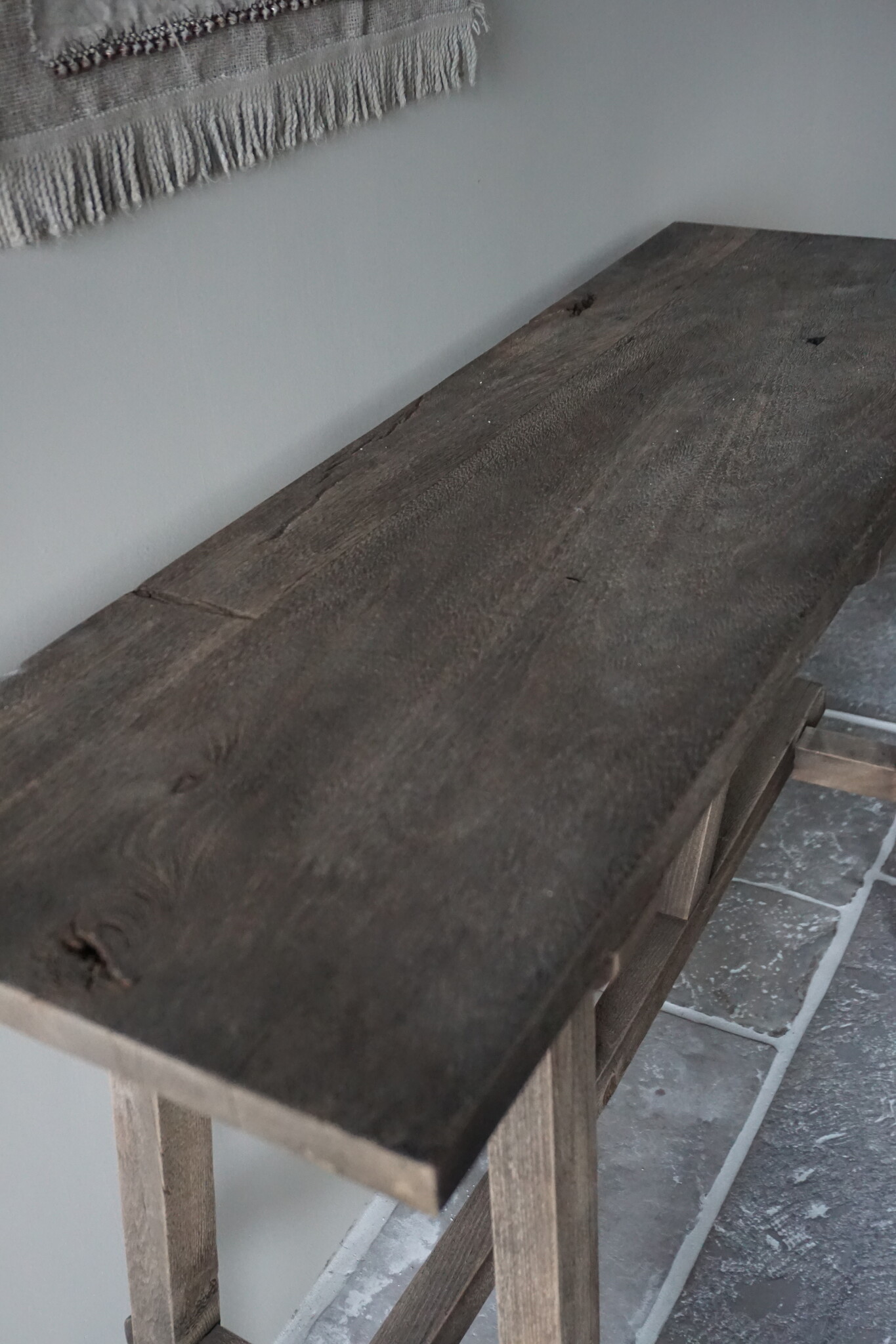 Rene Houtman Willem Wandtafel Hout Vergrijsd 120 cm