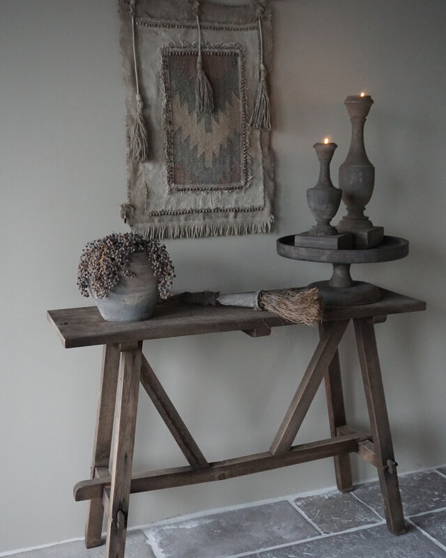 Rene Houtman Willem Wandtafel Hout Vergrijsd 120 cm