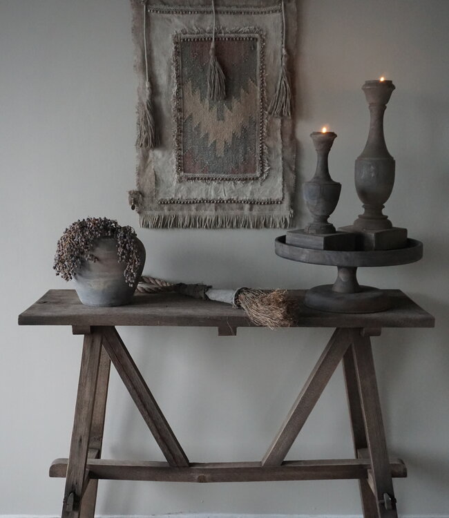 Rene Houtman Willem Wandtafel Hout Vergrijsd 120 cm