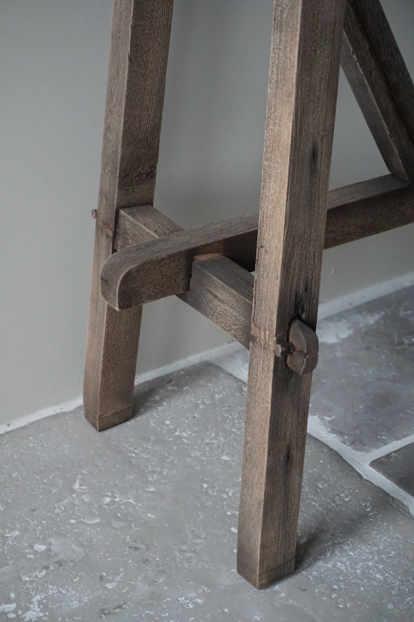 Rene Houtman Willem Wandtafel Hout Vergrijsd 120 cm