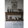 Sidetable | Oud Hout | 3 Lades | H90,5 x B175 x D45 cm