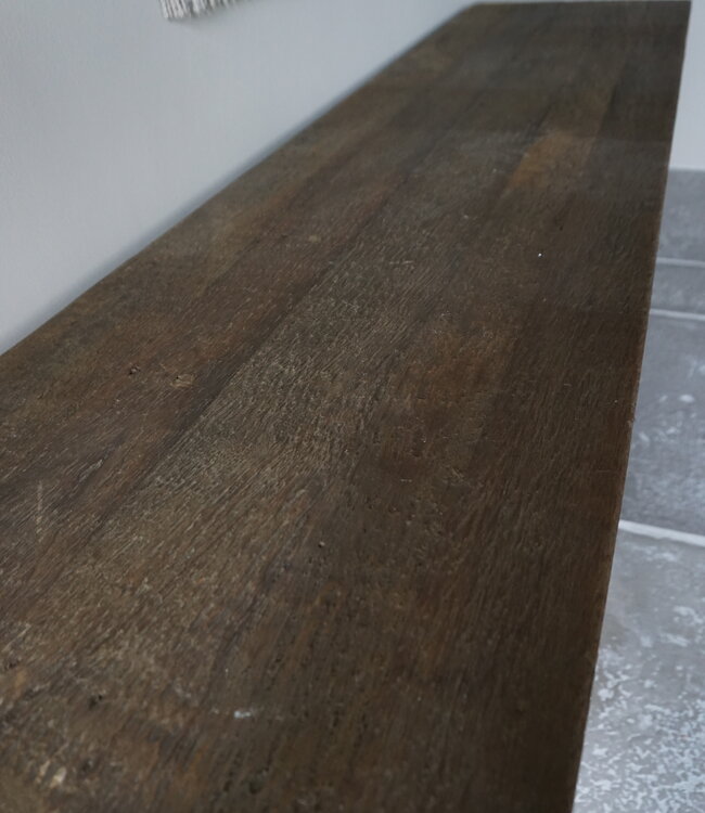 Rene Houtman Sidetable | Oud Hout | 3 Lades | H90,5 x B175 x D45 cm