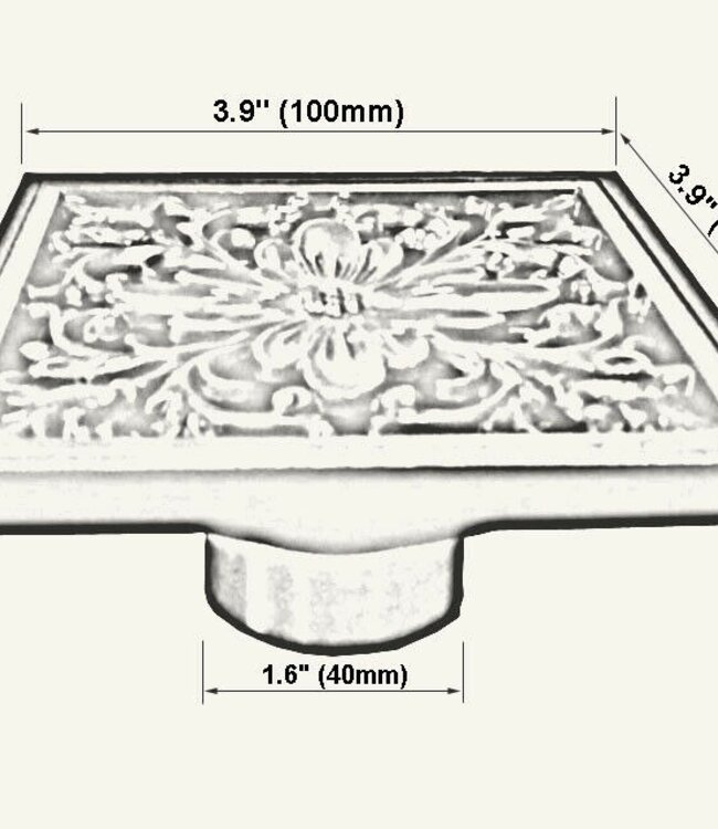 Rene Houtman Elegante Doucheput | Olie Bronzen Afwerking
