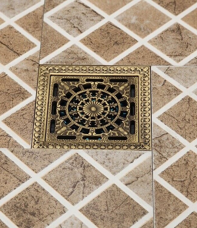 Rene Houtman Nostalgische Doucheput | Bronskleurige Afwerking