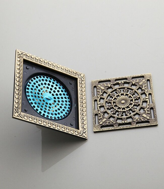 Rene Houtman Nostalgische Doucheput | Bronskleurige Afwerking