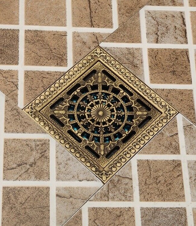 Rene Houtman Nostalgische Doucheput | Bronskleurige Afwerking