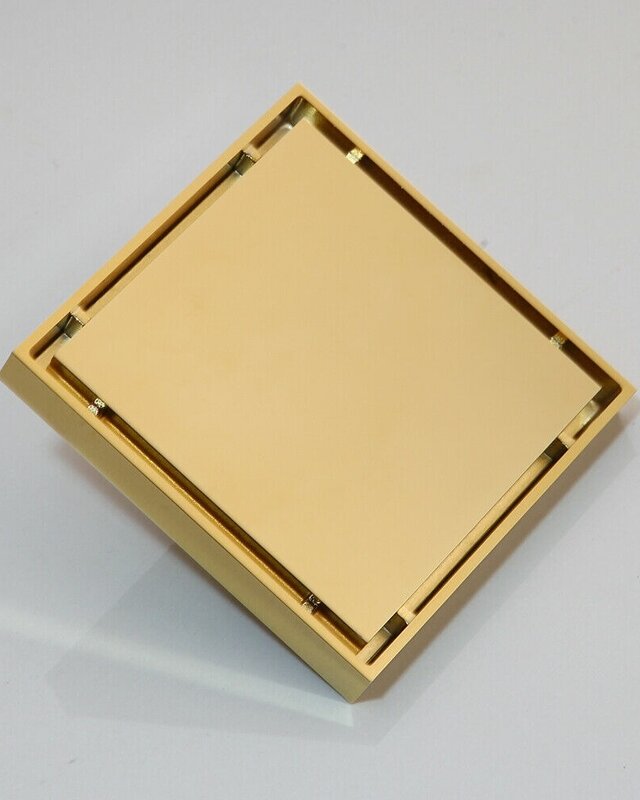 Rene Houtman Stijlvolle Doucheput | Gouden Afwerking 15x15