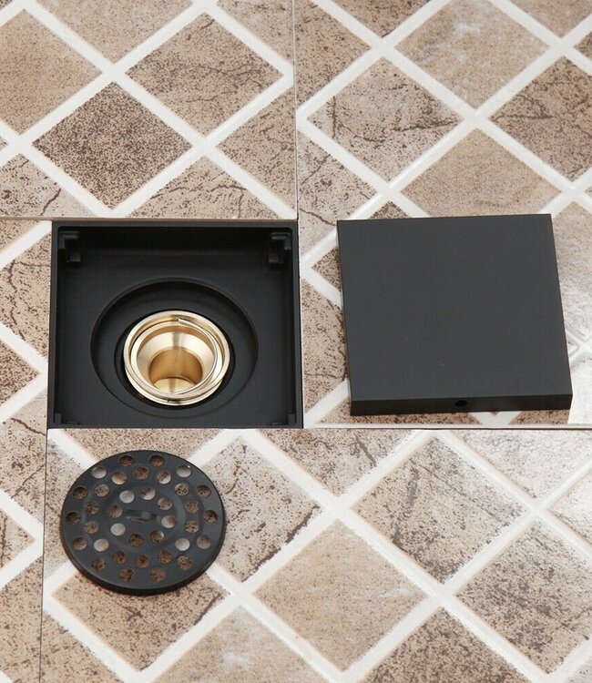 Rene Houtman Stijlvolle Doucheput | Mat Zwarte Afwerking