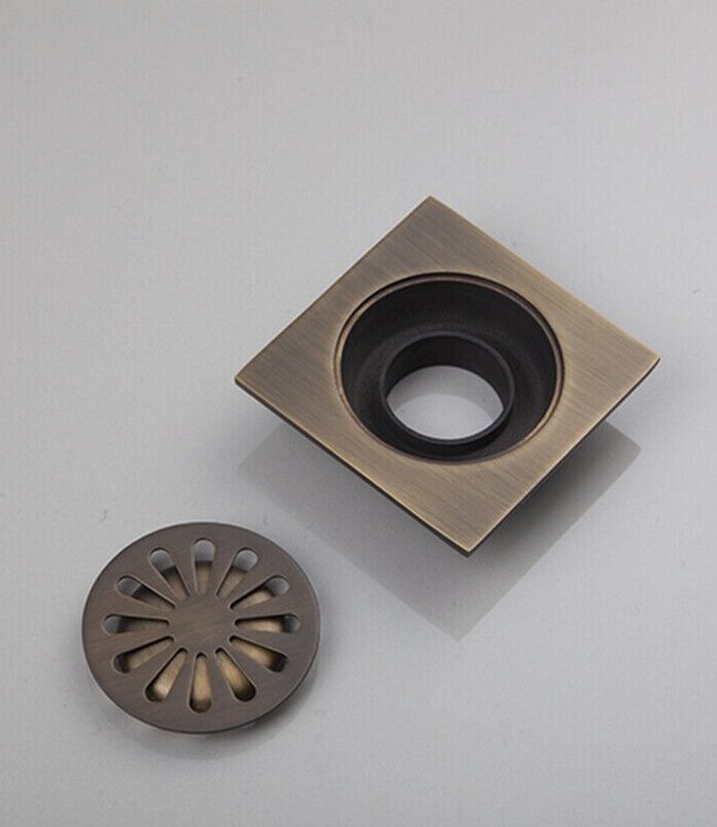 Rene Houtman Nostalgische Doucheput | Bronskleurige Afwerking