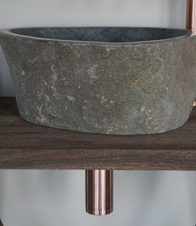 Differnz Mix design sifon geborsteld koper