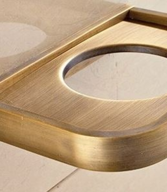 Rene Houtman Wc Borstel + Houder | Brons