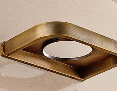 Rene Houtman Wc Borstel + Houder | Brons