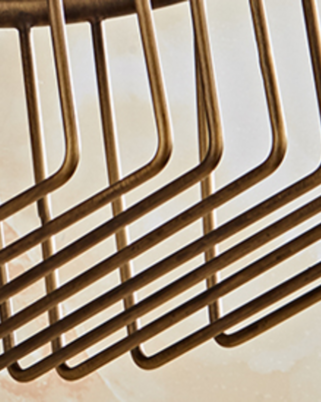 Rene Houtman Wc Borstel + Houder | Inclusief Rolhouder | Brons