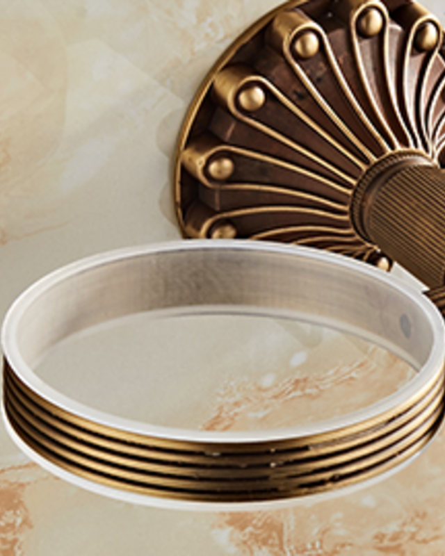 Rene Houtman Wc Borstel + Houder | Inclusief Rolhouder | Brons