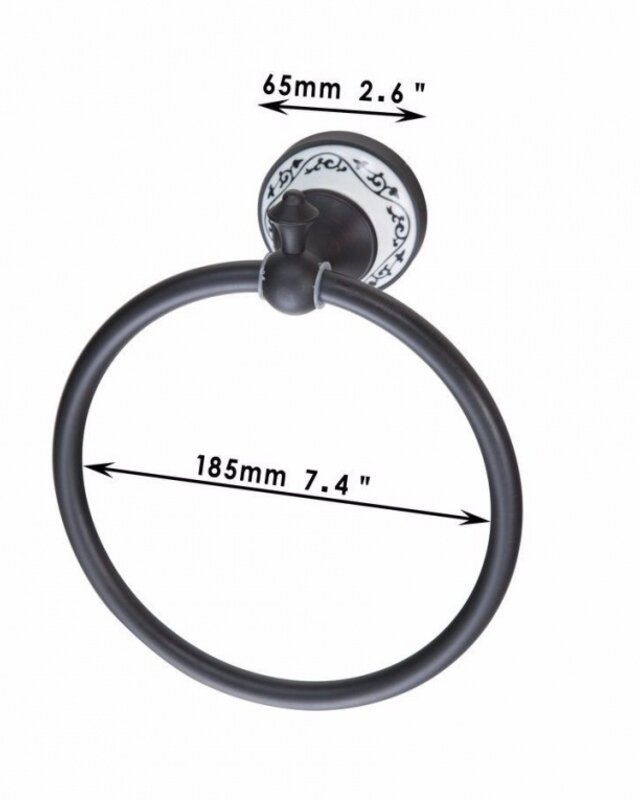 Rene Houtman Badkamer Accessoires | Set van 5 | Olie Brons