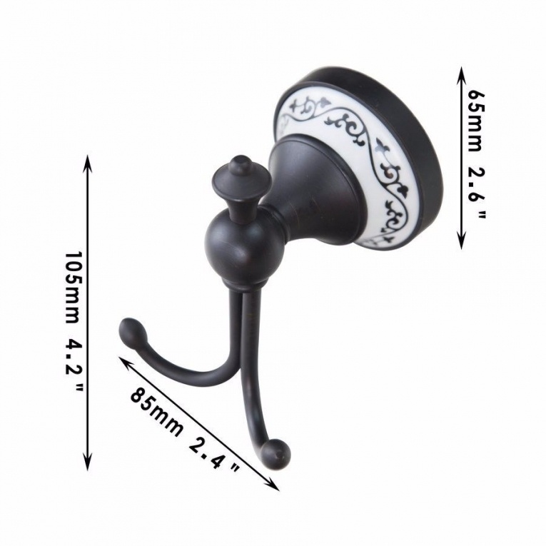 Rene Houtman Badkamer Accessoires | Set van 5 | Olie Brons