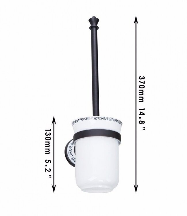 Rene Houtman Badkamer Accessoires | Set van 5 | Olie Brons