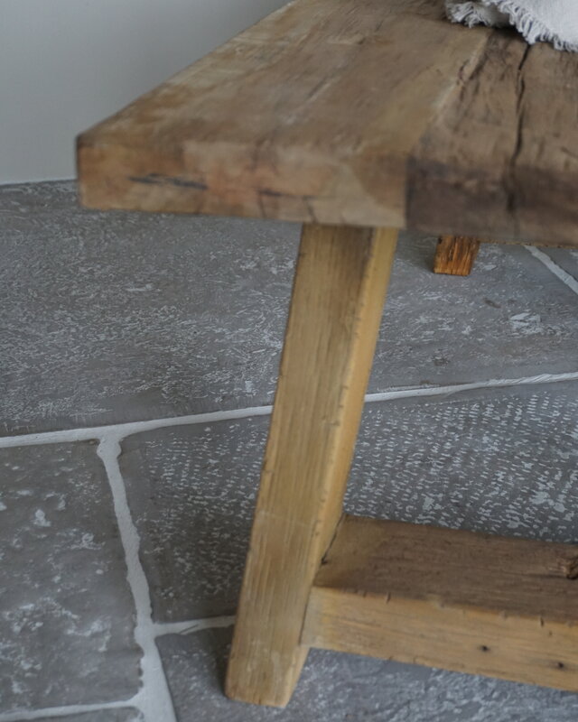 Rene Houtman Salontafel Rough | A-poot | Naturel | Kies Maat