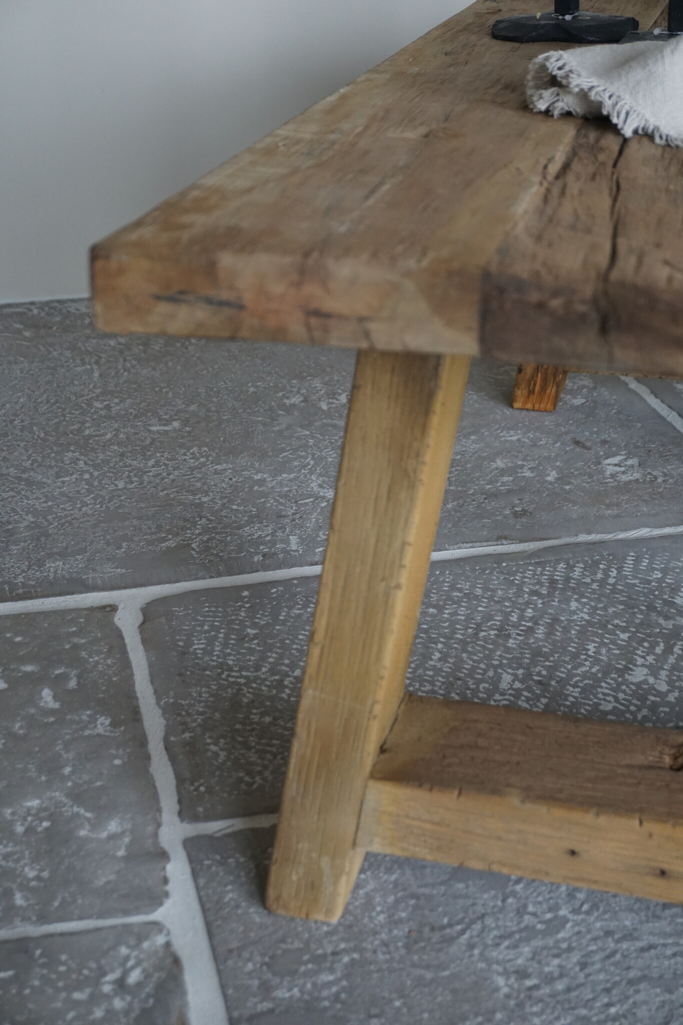 Rene Houtman Salontafel Rough | A-poot | Naturel | Kies Maat