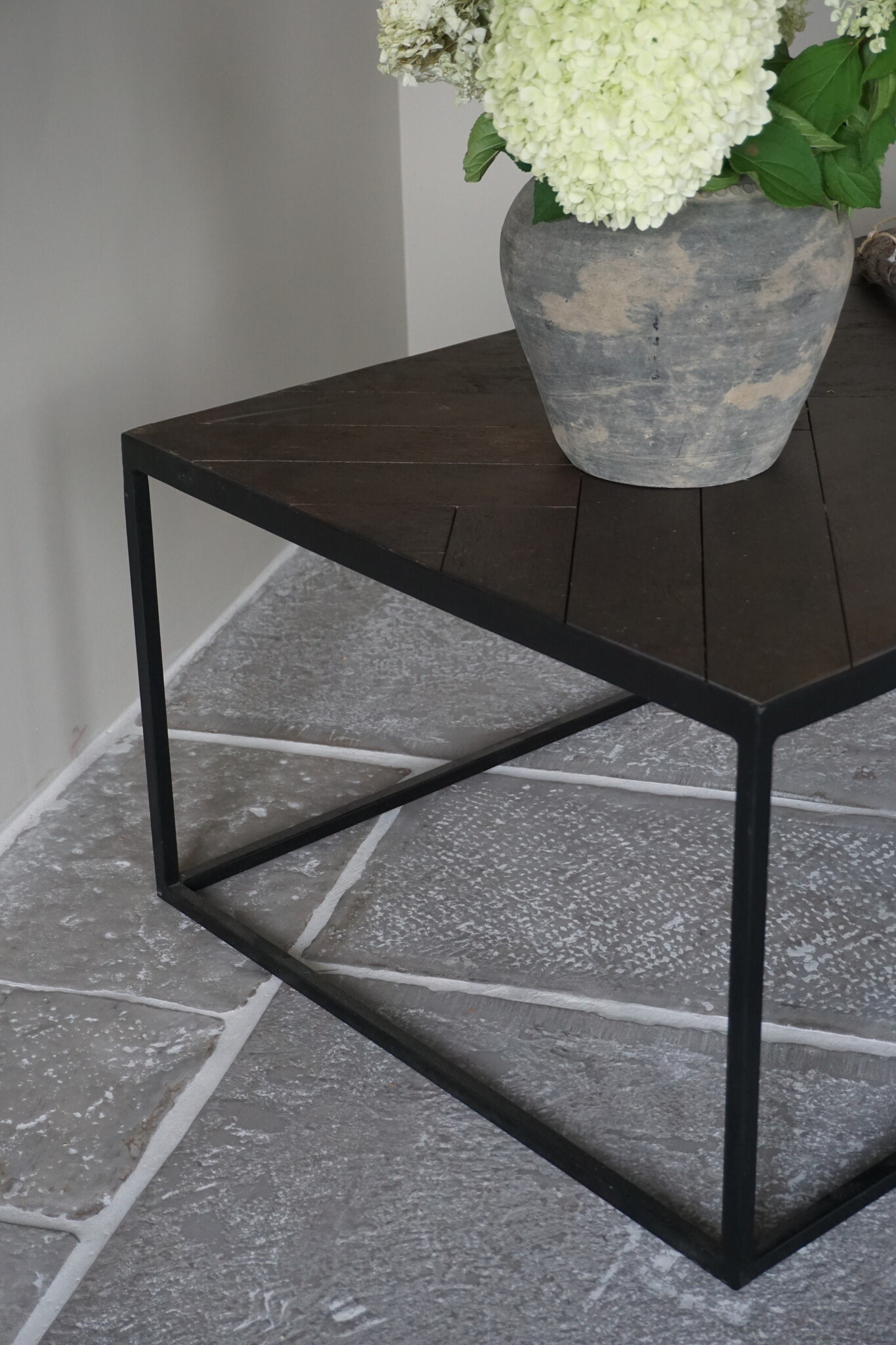Light&Living Koffietafel Salontafel Chisa | Bruin/Zwart | H40 x B120 x D65 cm