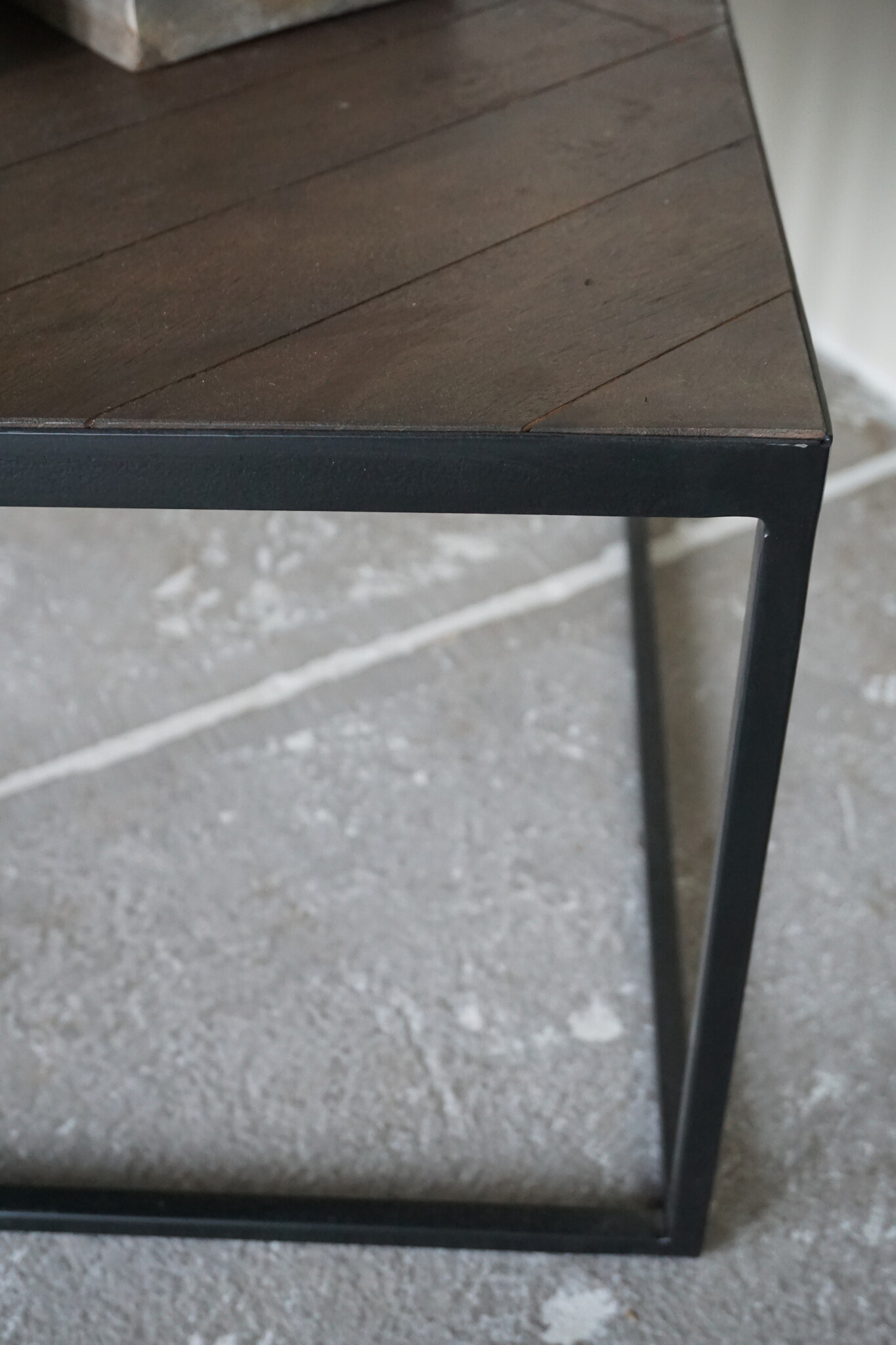 Light&Living Koffietafel Salontafel Chisa | Bruin/Zwart | H40 x B120 x D65 cm