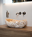 Loutro Bathroomware Waskom Onyx | Ovaal | Kristal | H20 x B50 x D35 cm