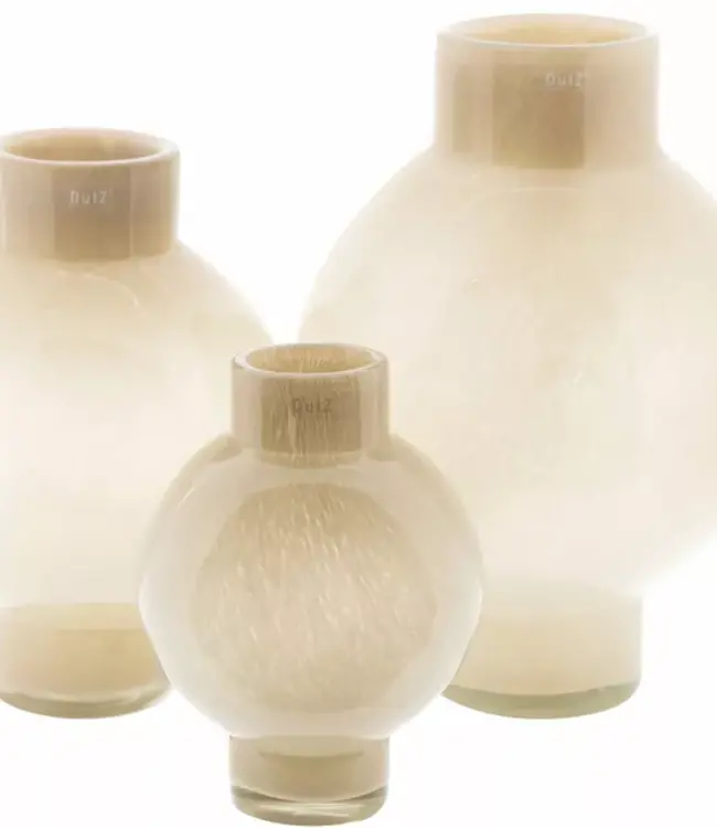 DutZ Vaas Rondo | Beige | H30xD26 cm