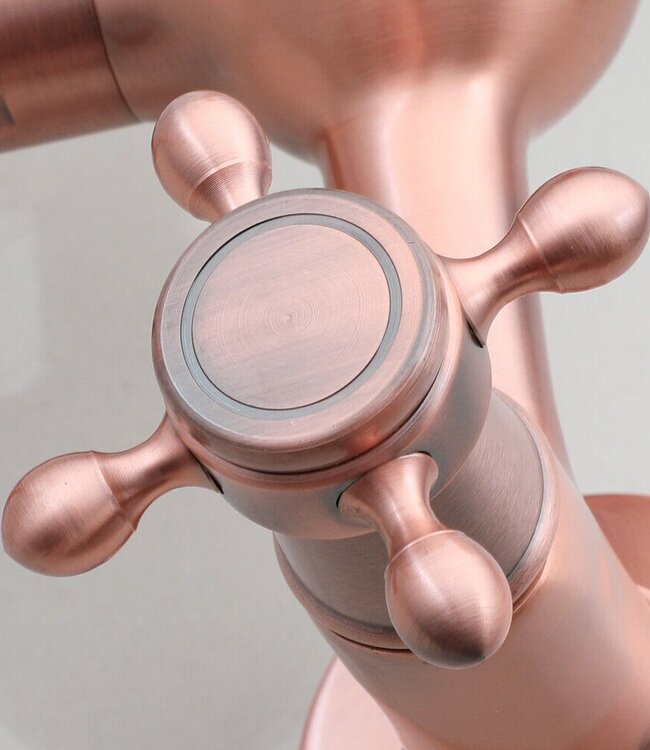 Rene Houtman Wastafelkraan | Landelijk | Koperkleurig