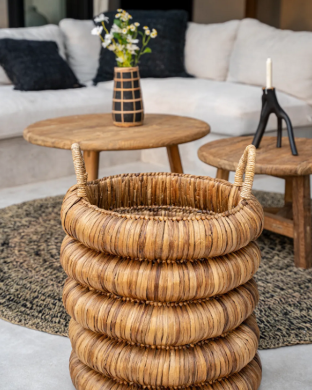 Bazar Bizar Mand | Chunky | Naturel | H65 x B44 cm
